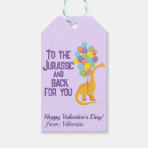 Färgfulla ballonger dino-ungar Alla hjärtans skola