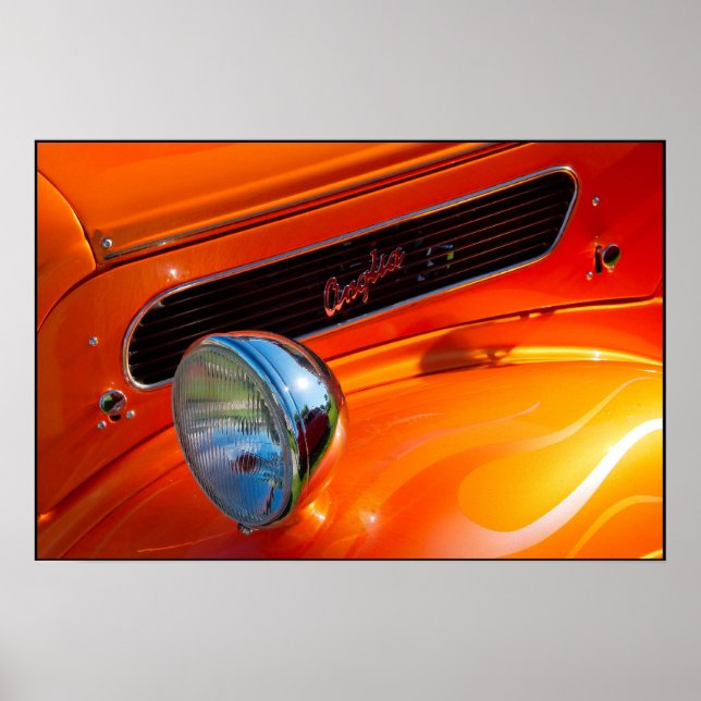 Färgfulla bilar08 stora utskrifter poster (Framsidan)