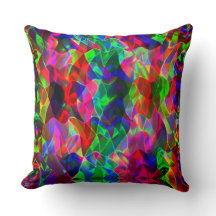 Färgfulla böjda trianglar eller färgader