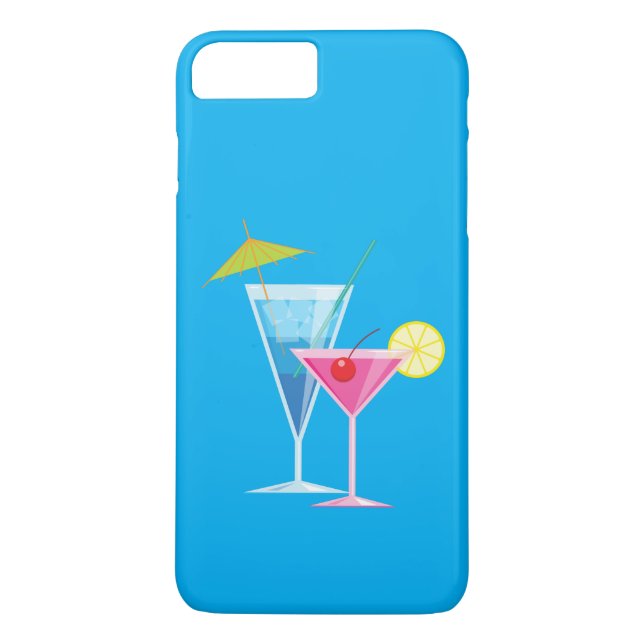Färgfulla Cocktails iPhone 7 Plus Fodral Case-Mate iPhone Skal (Baksida)