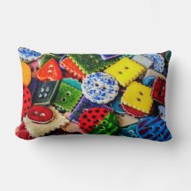 Färgfulla dekorativa knappar