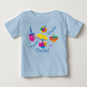 Färgfulla Dreidels Tee Shirt