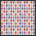 Färgfulla drömmar: Den judiska Helgdag Hanukkah Tyg<br><div class="desc">Gnugga och glada drömmar med Hebrew brev nun, grim, hej och shin för firandet av den judiska helgdag Hanukkah. Under Chanukahs helgdag spelar barn (och ofta vuxnor) traditionellt ett säkert- spel med en dreidel (eller sevivon i modern Hebrew). På de fyra väggarna finns Hebrew brev Nun, Gimmel, Hej och Shin,...</div>