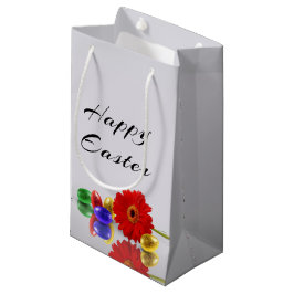 Färgfulla Glad påsk-ägg med Gerbera