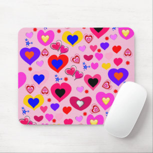 Färgfulla hörn Mouse Pad! Muspets Musmatta