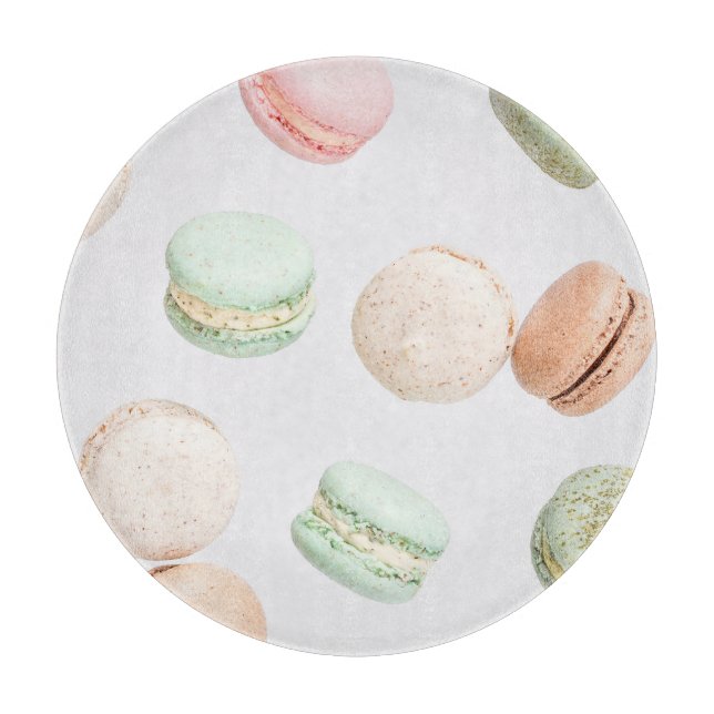 Färgfulla makaroner: Sötblommande Mönster. (Framsidan)