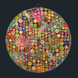 Färgfulla Retro Spots   din idé Piltavla<br><div class="desc">Funny Mönster Design av EDDA Fröhlich/EDDArt | Grundläggande: Geometriska enhets- eller färgader,  punkter,  punkter,  stödraster osv. för Art Älskare | Saknar du andra färger eller produkter med den här utformningen? Kontakta mig gärna: contact@eddart.de</div>