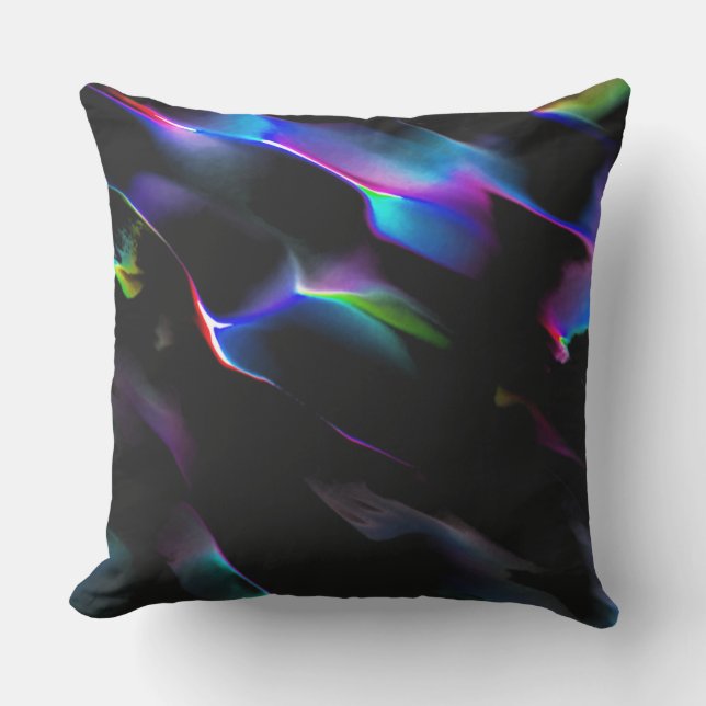 Färgfulla sanddyner under mörker under natten kudde (Framsida)