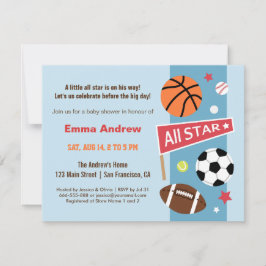 Färgfulla sporter - inbjudningar till barnvisnings