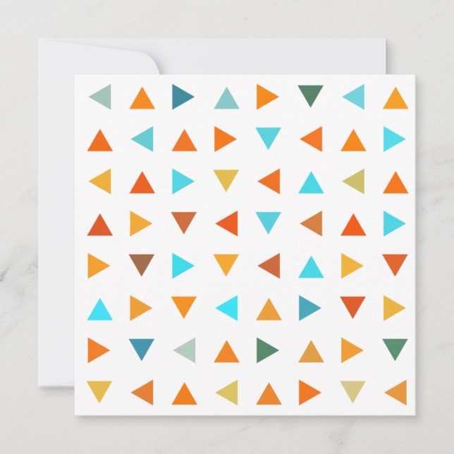Färgfulla trianglar (Framsida)
