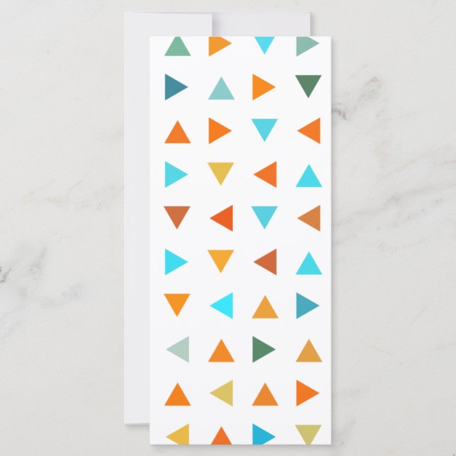 Färgfulla trianglar (Framsida)