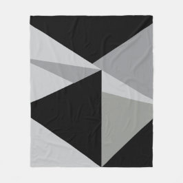 Färgfulla trianglar Mönster-design Fleecefilt