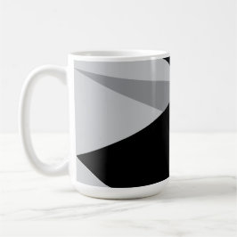 Färgfulla trianglar Mönster-design Kaffemugg