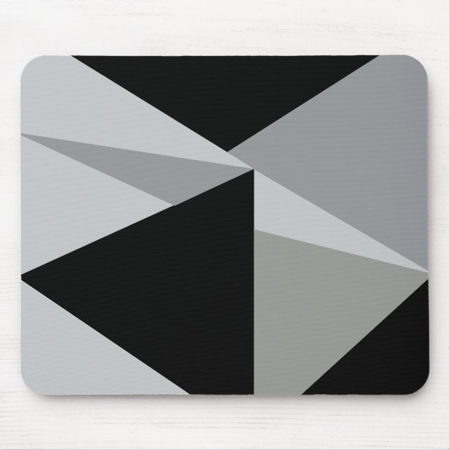 Färgfulla trianglar Mönster-design Musmatta (Framsidan)