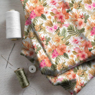 Färgfullt hawaiiskt Blommönster-ID1092 Tyg