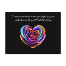 Färgfullt hjärtformat ros-valentin-