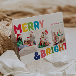 Färgfullt merry och BrightStor-3 foto Helgkort