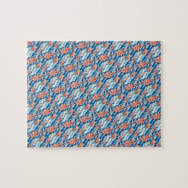 Färgfullt Omöjligt pussel, 8 tum x 10 tum, 110 del Pussel (Horisontell)