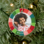 Färgfullt regnbåge med Färg Wheel Kids Foton jul Julgransprydnad Keramik<br><div class="desc">Den här roligten kommer fotojulprydnaden säkert att göra träd ljusare i år! Den har ett färgstarkt,  handmålat färg-hjul i färger av rött,  orange rött,   rosa,  teal,  skarp grönt och kalkgrönt. Det är enkelt att anpassa och innehåller en fotomall på både framsidan och baksidan. Underbar för barn!</div>