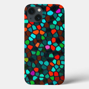 Färgfylld flerfärgad mosaik Mönster