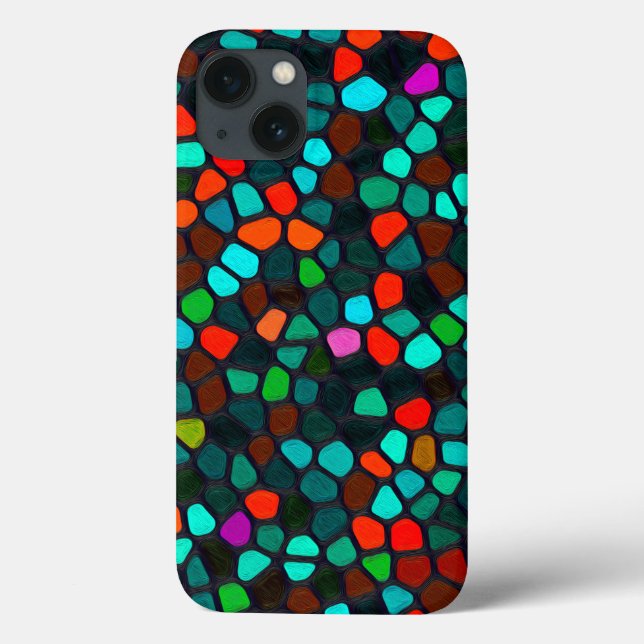 Färgfylld flerfärgad mosaik Mönster (Baksida)