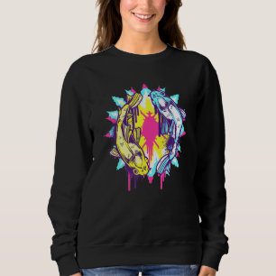 Färgfylld japansk koi Fish Carp Nishikigoi T Shirt