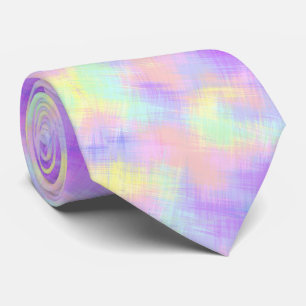 Färgfylld pastellAbstrakt Slips