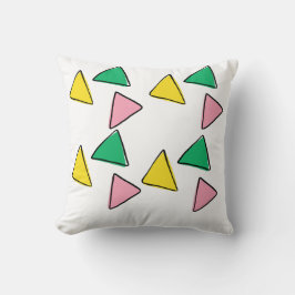 Färgfylld triangelruta - fyllning - modern & Styli Kudde
