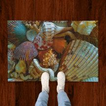 Färgfyllda Abstrakt Seashells