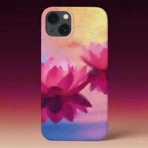 Färgfyllda Abstrakter Lotus Flowers