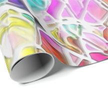 Färgfyllda abstrakter som doppats i vit mjölk sopp