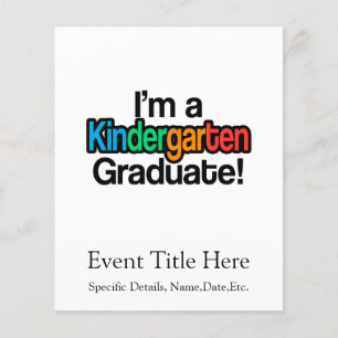 Färgfyllda barn Studenten Kindergarten Student Flygblad