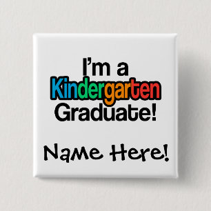 Färgfyllda barn Studenten Kindergarten Student Knapp