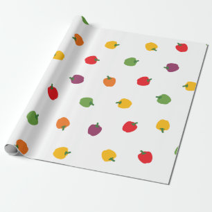 Färgfyllda Bell Peppers Presentpapper