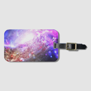 Färgfyllda Cosmos Bagagebricka