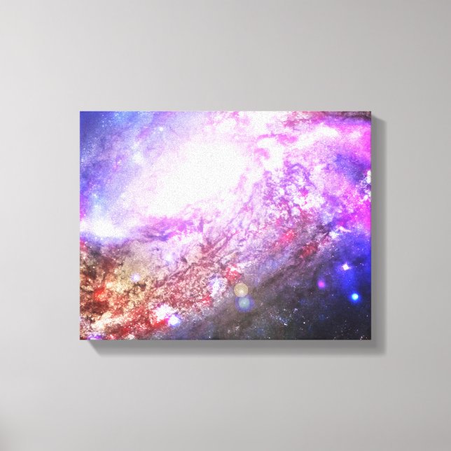 Färgfyllda Cosmos Canvastryck (Framsida)