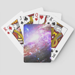 Färgfyllda Cosmos Casinokort