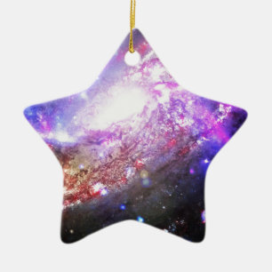 Färgfyllda Cosmos Julgransprydnad Keramik