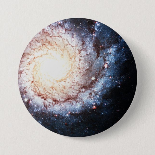 Färgfyllda Cosmos Knapp (Framsida)