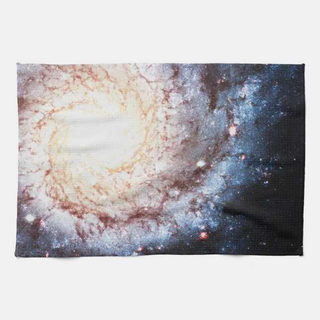 Färgfyllda Cosmos Kökshandduk (Horisontell)