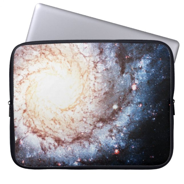 Färgfyllda Cosmos Laptop Fodral (Framsidan)