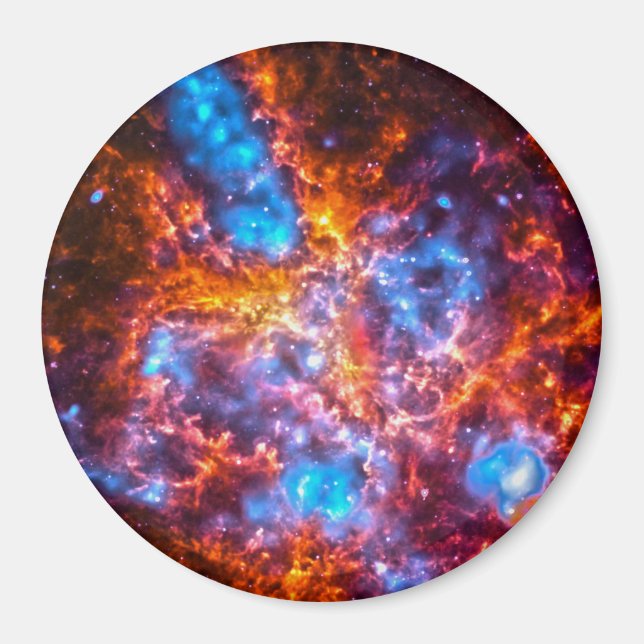 Färgfyllda Cosmos Magnet (Framsidan)