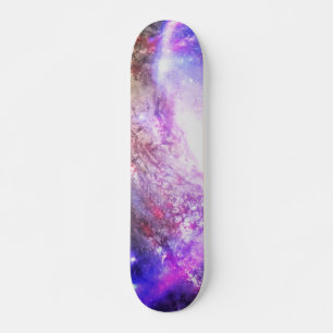 Färgfyllda Cosmos Mini Skateboard Bräda 18,5 Cm