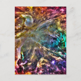 Färgfyllda Cosmos Vykort