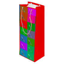 Färgfyllda Daisy, Abstrakt liten utskrift