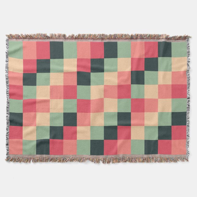 Färgfyllda fyrkanter 015 mysfilt (Framsidan)