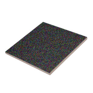 Färgfyllda fyrkanter geometrisk unik vibrant mönst kakelplatta