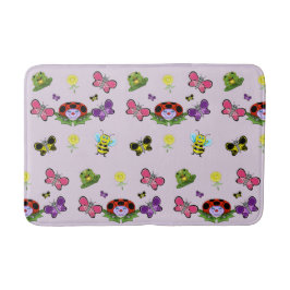 Färgfyllda Garden Medium Bath Mat Badrumsmatta