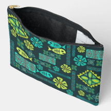 Färgfyllda hawaiisikoner Travel Pouch