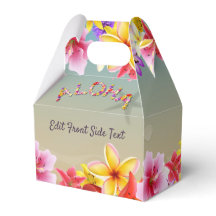 Färgfyllda hawaiiska blommor Bröllop Thmet
